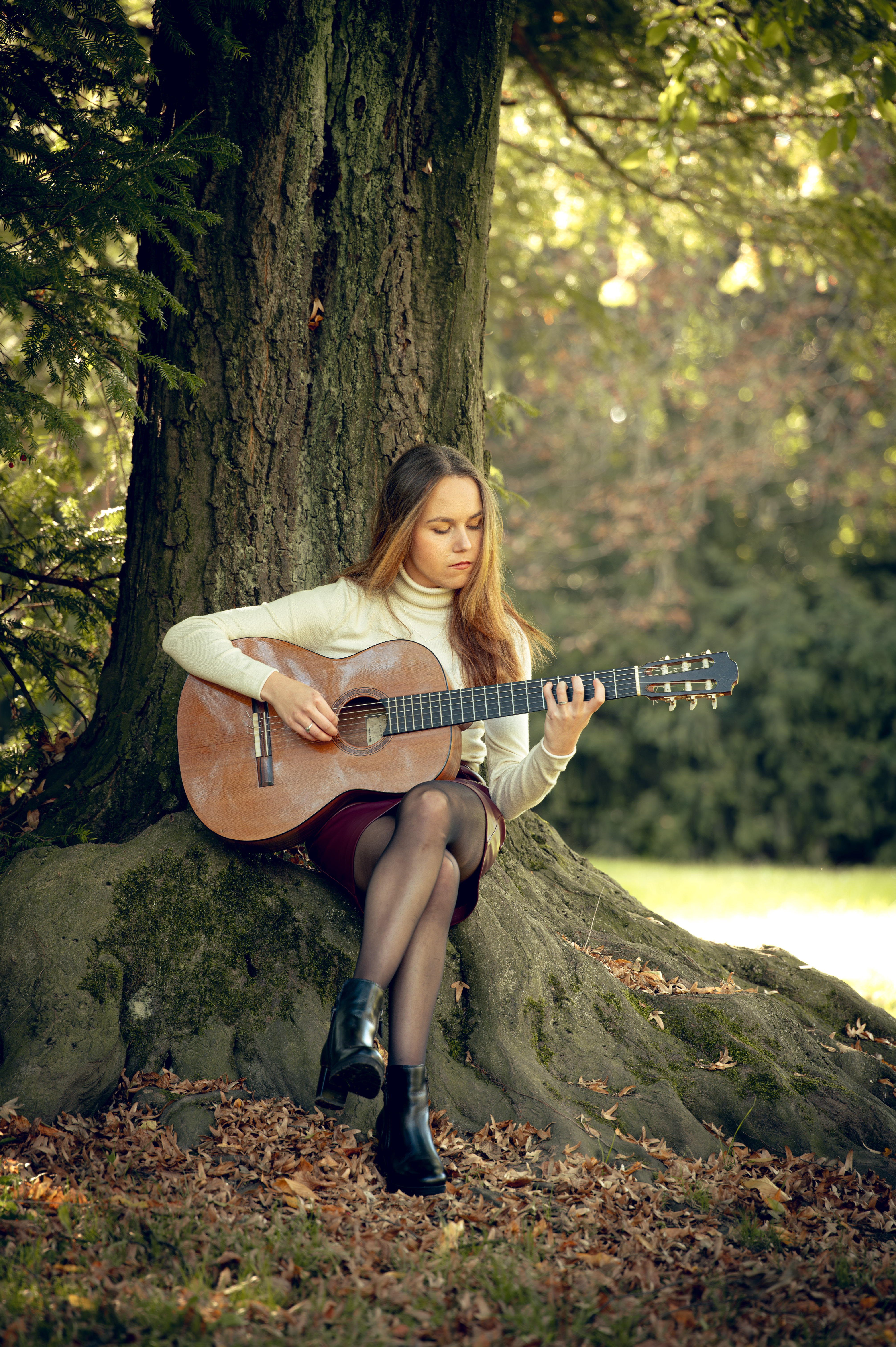 Margaréta Lakner performing solo